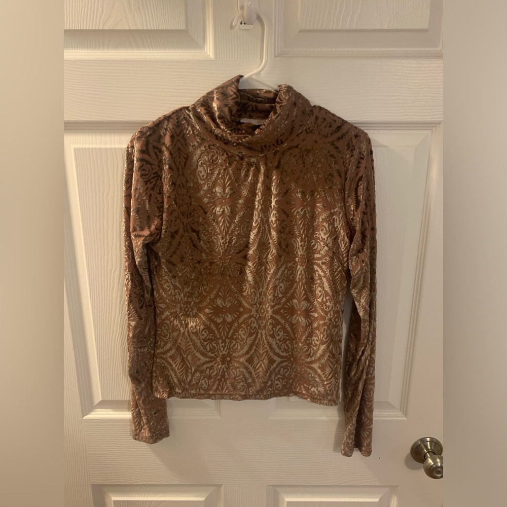 Pink Lily velvet top